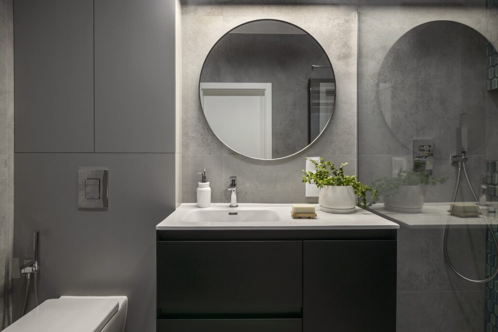 Łazienka styl industrialny